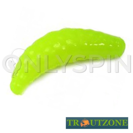 Мягкие приманки Trout Zone Maggot 1.6 Chartreuse 10шт