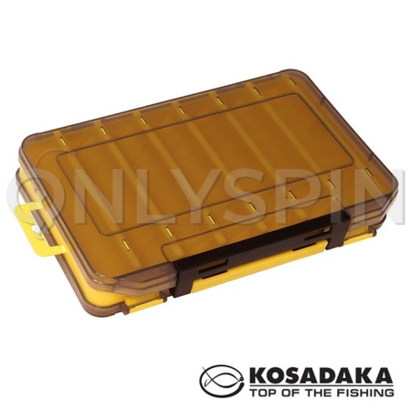 Коробка Kosadaka TB-S31D-Y двусторонняя20х13.5х3.5cm