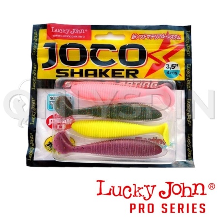 Мягкие приманки Lucky John Joco Shaker 3.5 MIX1 4шт