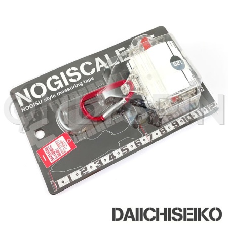Рулетка для измерения рыбы Daiichiseiko Nogiscale 125 white