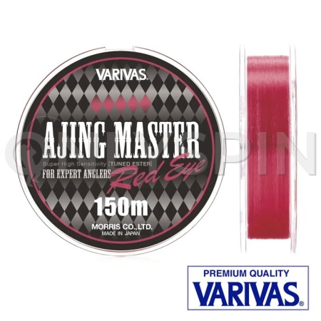 Эстер Varivas Ajing Master Red Eye 150m #0.25 0.083mm 0.6kg