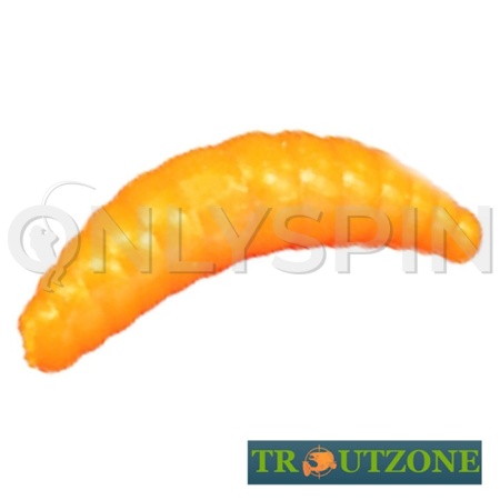 Мягкие приманки Trout Zone Maggot 1.6 Peach 10шт