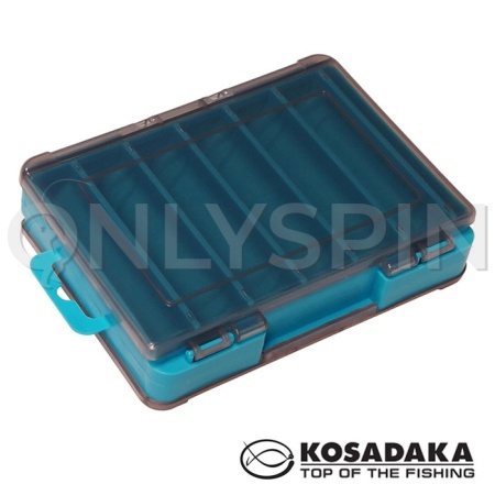 Коробка Kosadaka TB-S31E-BLU двусторонняя 14х10.5х3cm