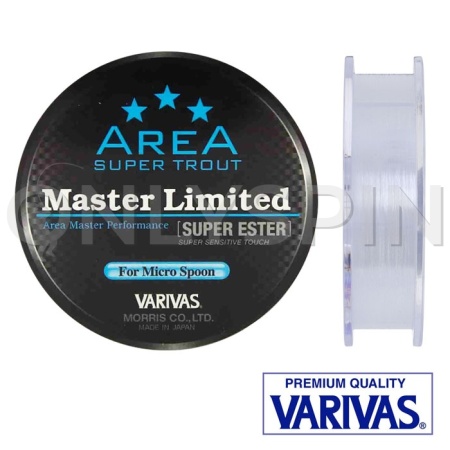 Эстер Varivas Super Trout Area Master Limited Super Ester 150m clear #0.5 0.117mm 1kg