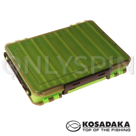 Коробка Kosadaka TB-S31B-GRN двусторонняя 27х19х5cm