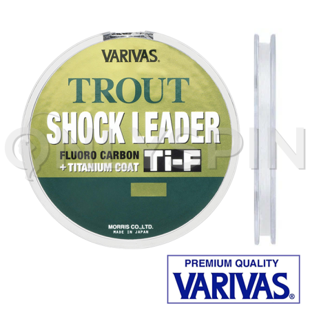 Флюорокарбон Varivas Trout Shock Leader Ti-F 30m #0.5 0.117mm 1kg