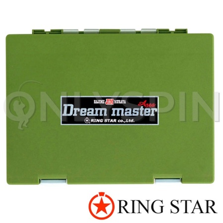 Коробка для форелевых блесен Ring Star Dream Master Area Trout DMA-1500SS green