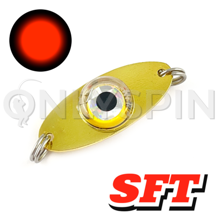 Блесна светящаяся SFT Booster L 4cm 5.5gr красный