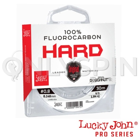 Флюорокарбон Lucky John Fluorocarbon Hard 30m #1.5 0.205mm 3.05kg