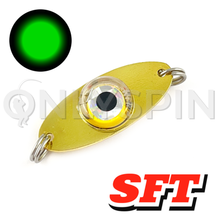 Блесна светящаяся SFT Booster L 4cm 5.5gr зеленый