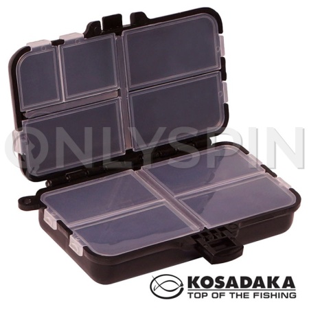 Коробка Kosadaka TB-S13-BLK пенал черная 10.5х6.5х2cm