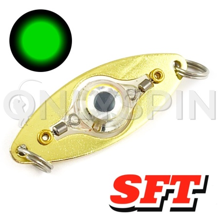 Блесна светящаяся SFT Booster T 5.5cm 10gr зеленый
