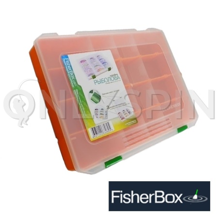 Коробка Fisherbox 250 25x19x4cm orange