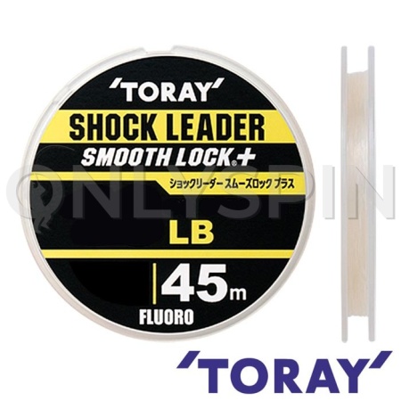 Флюорокарбон Toray Shoсk Leader Smooth Lock Plus 45m #1 0.165mm 2.2kg