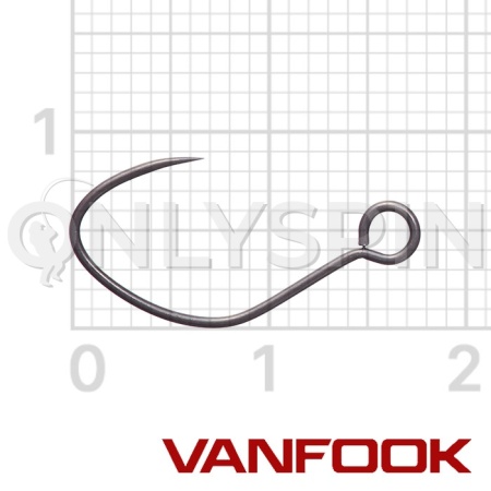 Крючки одинарные Vanfook CK-33B #6 8шт