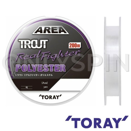 Эстер Toray Trout Real Fighter Polyester 200m #0.3 0.09mm 0.58kg