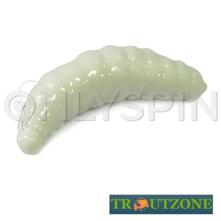 Мягкие приманки Trout Zone Maggot 1.3 White 12шт