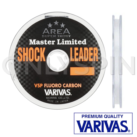 Флюорокарбон Varivas Super Trout Area Master Limited Shock Leader VSP fluoro 30m #0.5 0.117mm 1.25kg