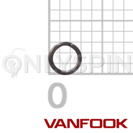 Заводные кольца Vanfook VSR-B #00 5kg 110шт