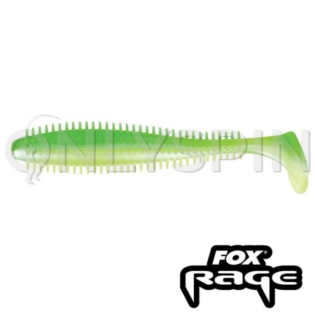 Мягкие приманки Fox Rage Spikey Shad Bulk 3.5/90mm Limetreuse