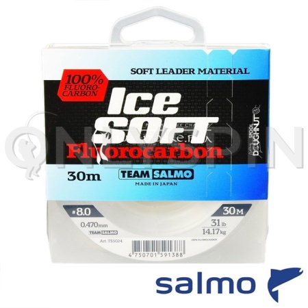 Флюорокарбон Salmo Ice Soft Fluorocarbon 30m 0.235mm 4.14kg