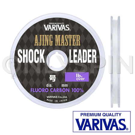Флюорокарбон Varivas Ajing Master Shok Leader 30m #1 0.165mm 1.8kg