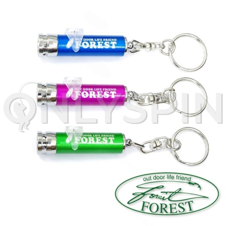Фонарик Forest UV pink
