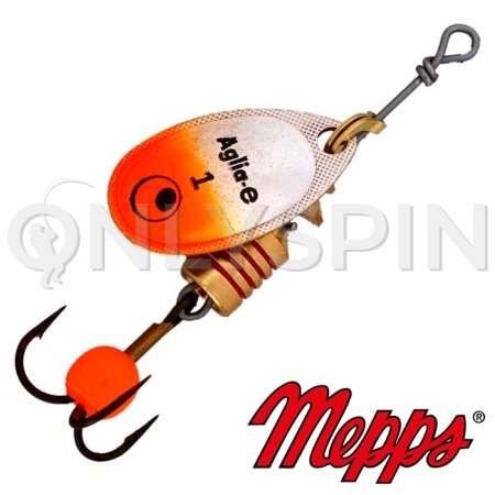 Блесна вертушка Mepps Aglia-E 1 3.5gr Orange Bright