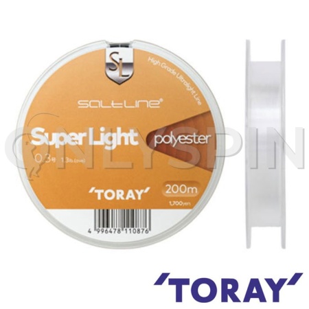 Эстер Toray Saltline Super Light Polyester 200m #0.3 0.09mm 0.58kg