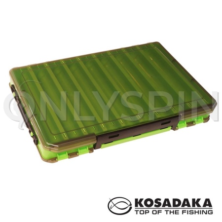 Коробка Kosadaka TB-S31A-GRN двусторонняя 34х21.5х5cm