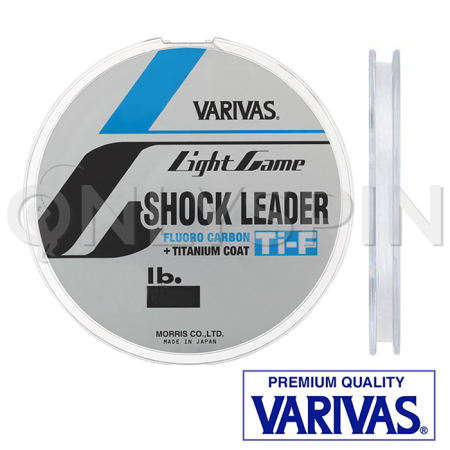 Флюорокарбон Varivas Light Game Shock Leader Ti-F 30m #0.8 0.148mm 1.5kg