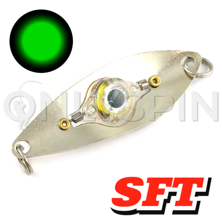 Блесна светящаяся SFT Booster JS 7cm 12gr зеленый