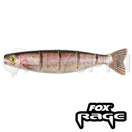 Мягкие приманки Fox Rage Pro Shad Jointed 7/18cm super natural rainbow trout