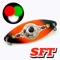 Блесна светящаяся SFT Booster T BO 5.5cm 10gr триколор