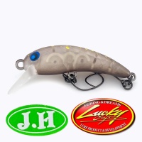 Воблер Lucky Craft x Rodio Craft Wah 37HF Crimson M (J.H color)