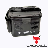 Баккан Jackall Tackle Container R S-size #Black (с держателями)