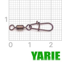 Застежки Yarie EZ Line Snap 524 #2 46lb 20.8kg 5шт