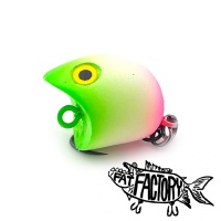 Воблер Fat Factory Splash Top SS 2.5 Fluorescent Green Pink