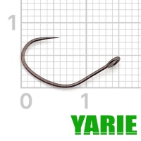 Крючки одинарные Yarie 743 NK Hook #8 33шт