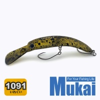 Воблер Mukai Tremo Long 55F G Pan (1091 color)