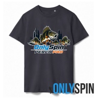 Футболка Onlyspin Perch Pro 2026 темно-серая #XL (limited)