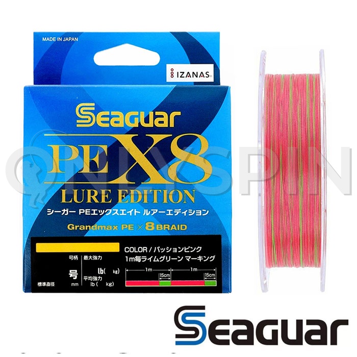 Ligne Pêche Seaguar Kureha Grandmax PE X8 - 300m 8 Brins