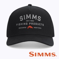 Кепка Simms Double Haul Trucker (Black)