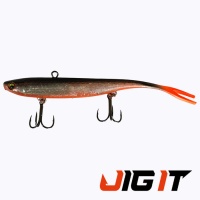 Баланслаг Jig It Whale Tail 110 24gr F11 Shiny black black