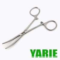 Корнцанг Yarie 808 Professional Forceps Curve 18cm