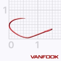 Крючки одинарные Vanfook OSP-31B/R #8 16шт