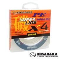 Шнур Kosadaka Super Line PE X4 150m Clear 0.40mm 28.1kg