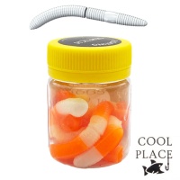 Мягкие приманки Cool Place Stretch Floating 65mm сыр 19 white orange