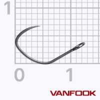 Крючки одинарные Vanfook CW-33F #10 16шт