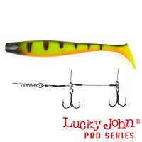 Мягкие приманки Lucky John Kubira Swim Shad Set 10.3+Stinger XL PG14 1шт